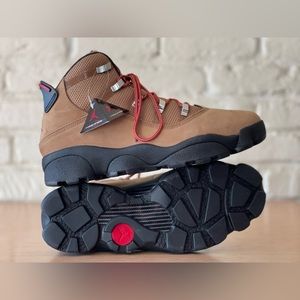 Nike Air Jordan 6 Rings Winterized Rocky Tan Boots FV3826-202 Mens Sizes New